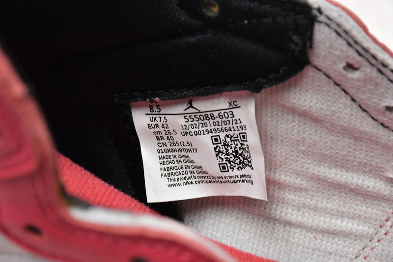 PRO Air Jordan 1 High OG Light Fusion Red