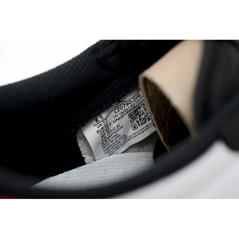 PRO Air Jordan 1 Low OG “Black Toe”Black Toe