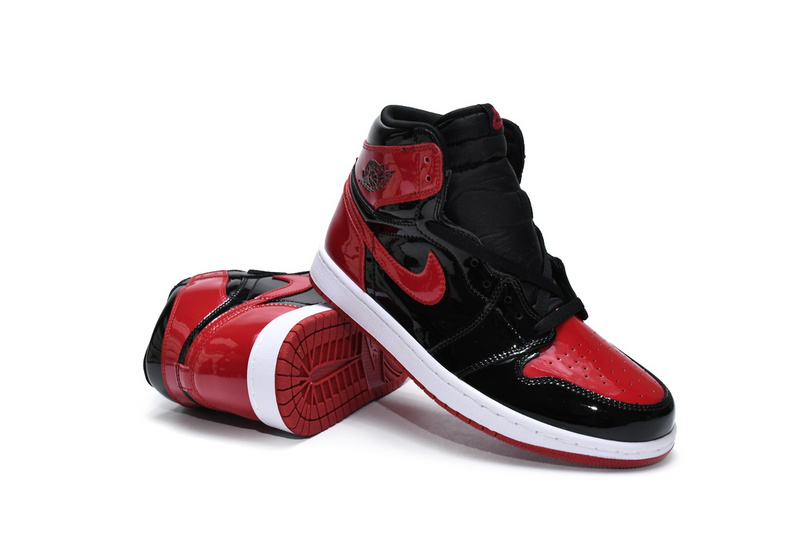 Q3 Air Jordan 1 High OG Bred Patent