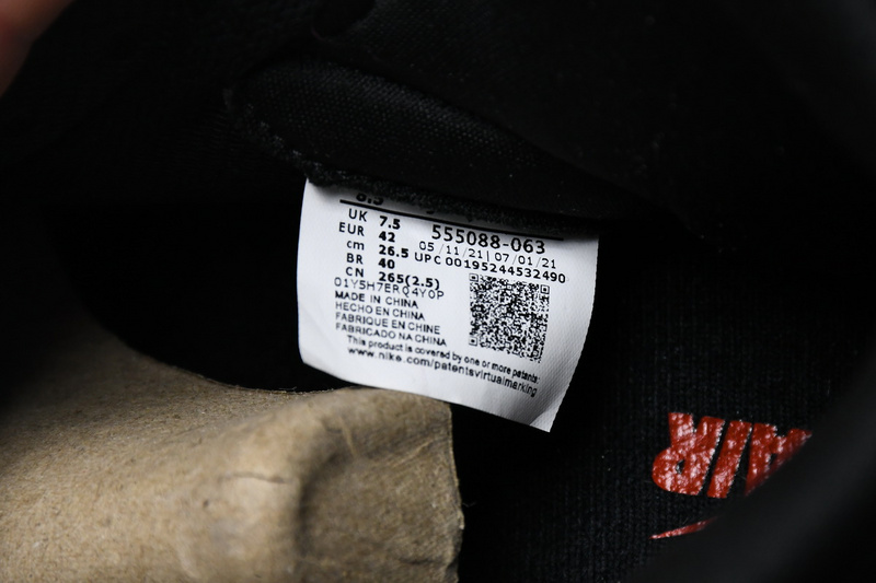 Q3 Air Jordan 1 High OG Bred Patent