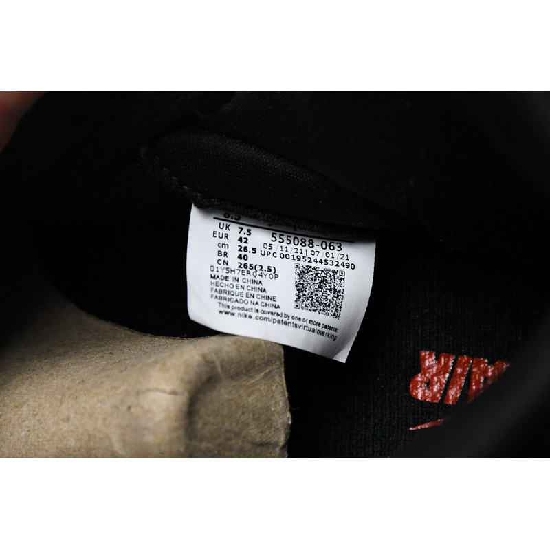 Q3 Air Jordan 1 High OG Bred Patent