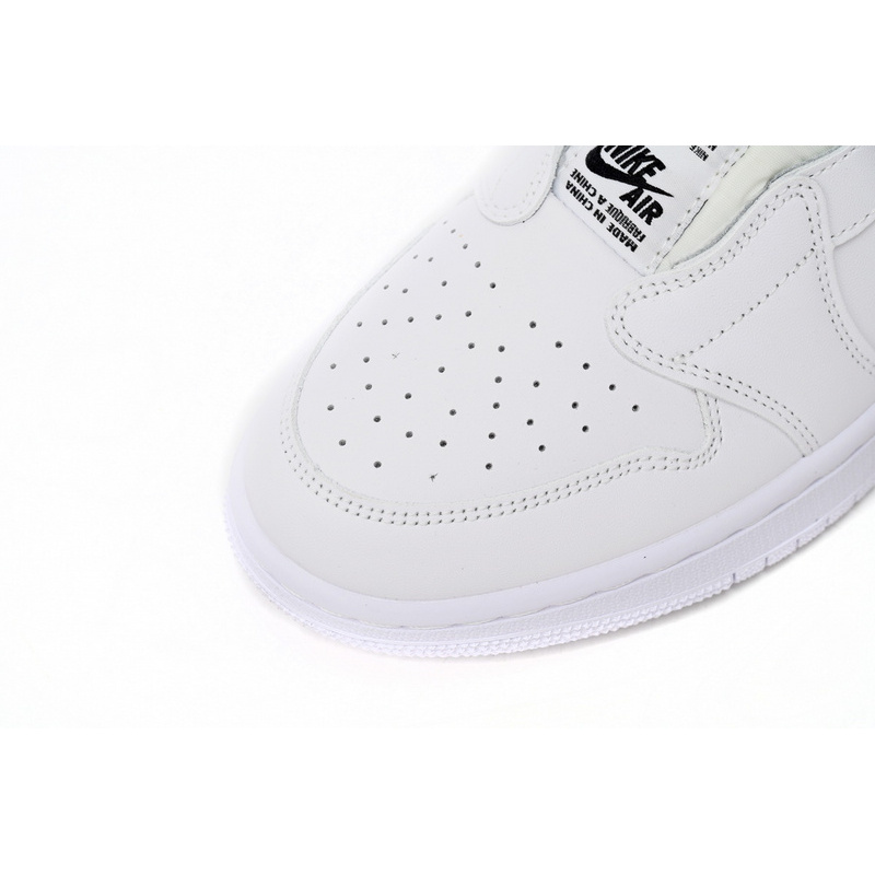 Q3 Air Jordan 1 Low All White