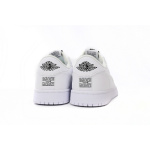 Q3 Air Jordan 1 Low All White