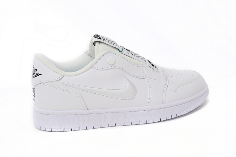 Q3 Air Jordan 1 Low All White