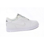 Q3 Air Jordan 1 Low All White