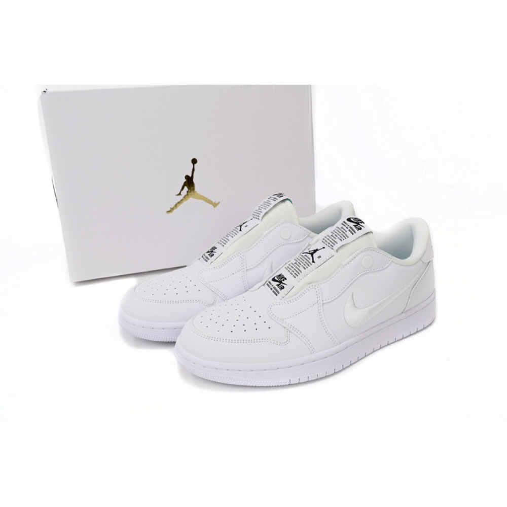 Q3 Air Jordan 1 Low All White
