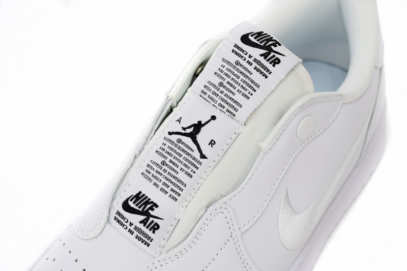 Q3 Air Jordan 1 Low All White