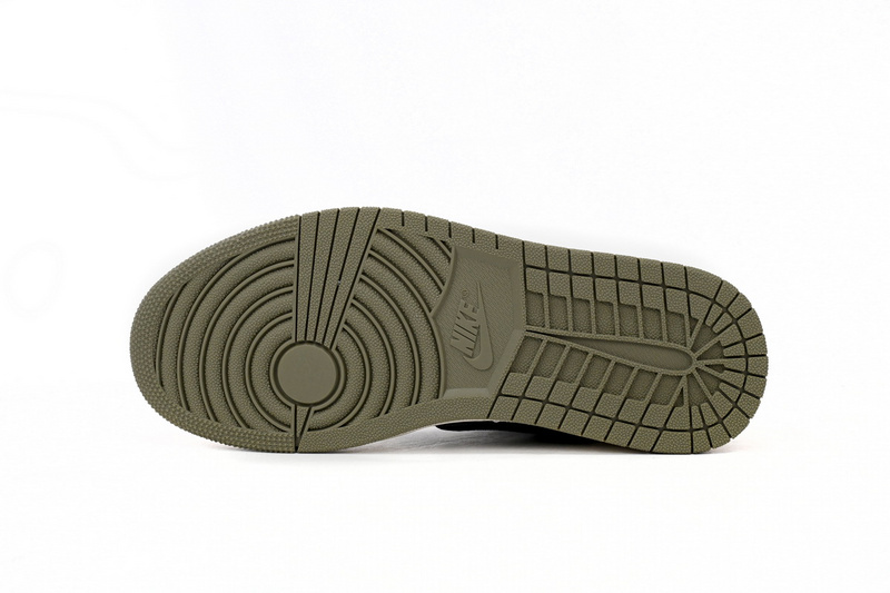 Q3 Air Jordan 1 Low Army Green