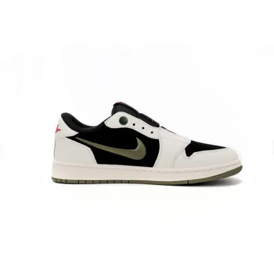 Q3 Air Jordan 1 Low Army Green