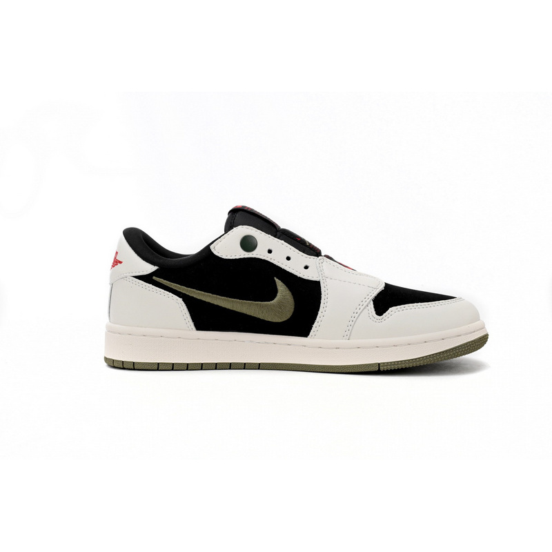 Q3 Air Jordan 1 Low Army Green