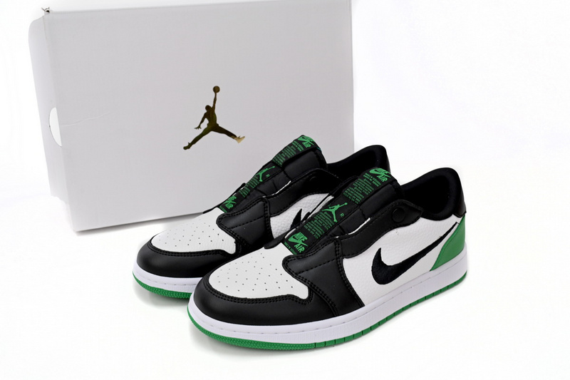Q3 Air Jordan 1 Low Black Green