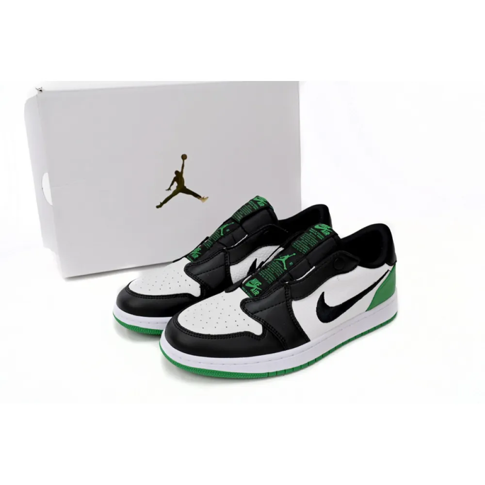 Q3 Air Jordan 1 Low Black Green