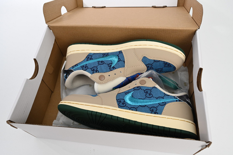 Q3 Air Jordan 1 Low Blue Sports