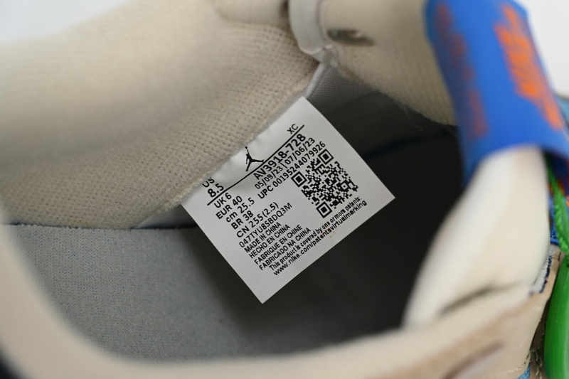 Q3 Air Jordan 1 Low Blue Sports