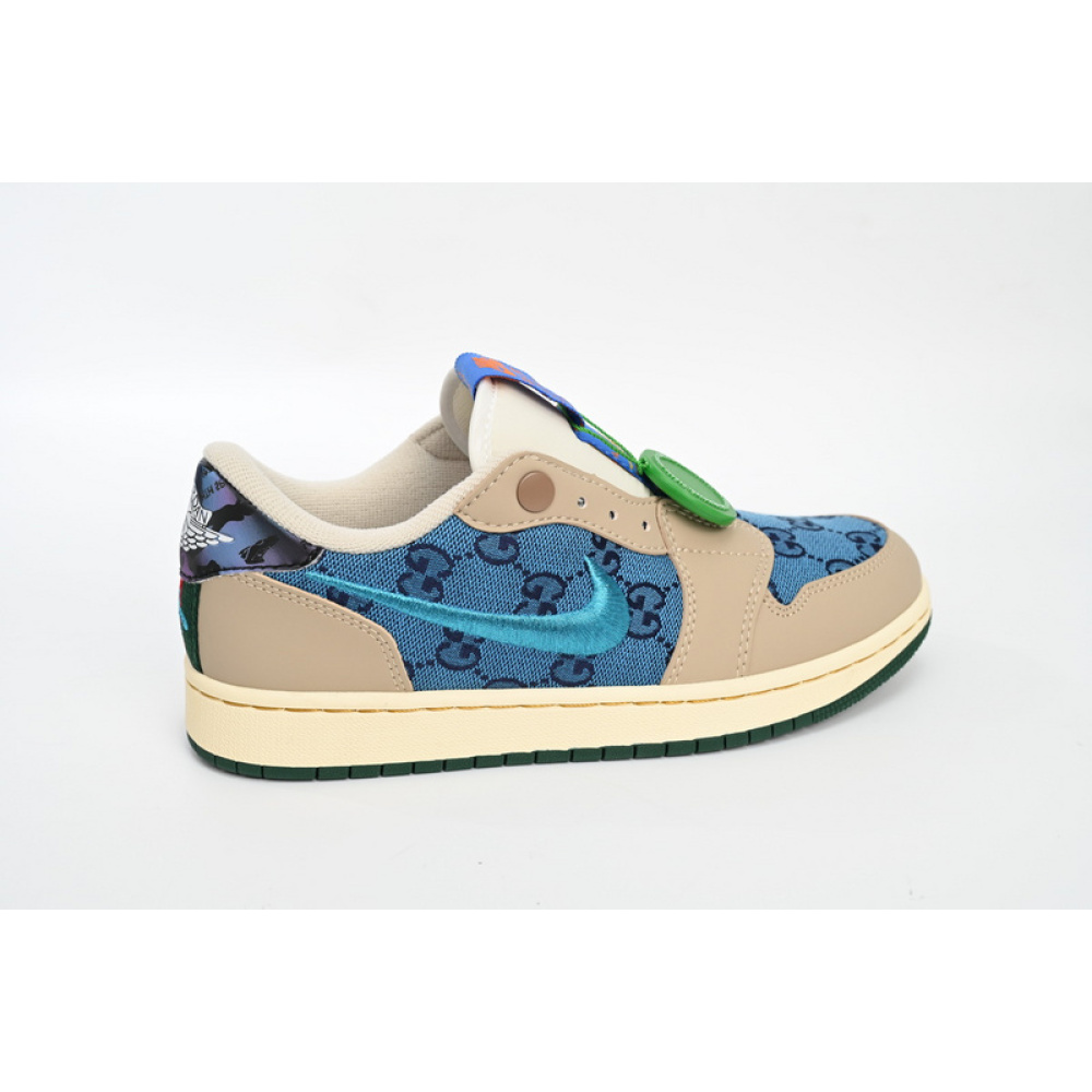 Q3 Air Jordan 1 Low Blue Sports