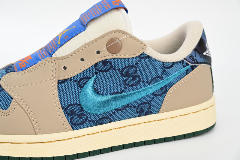 Q3 Air Jordan 1 Low Blue Sports