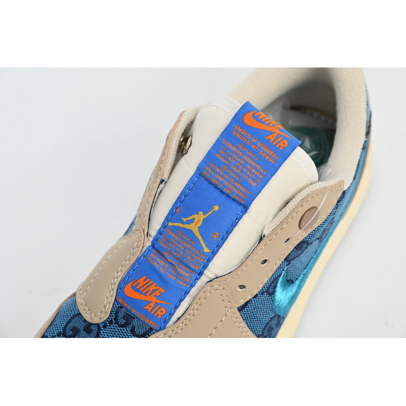Q3 Air Jordan 1 Low Blue Sports