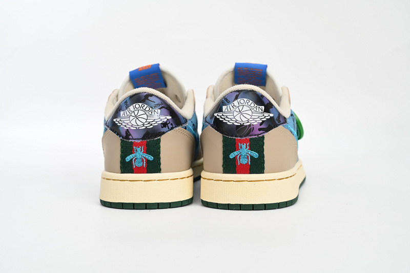 Q3 Air Jordan 1 Low Blue Sports