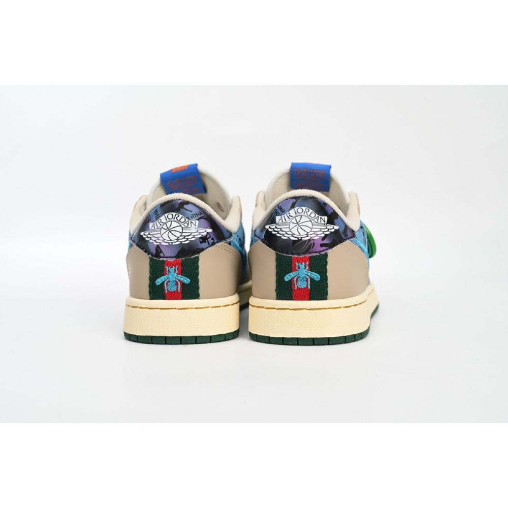 Q3 Air Jordan 1 Low Blue Sports