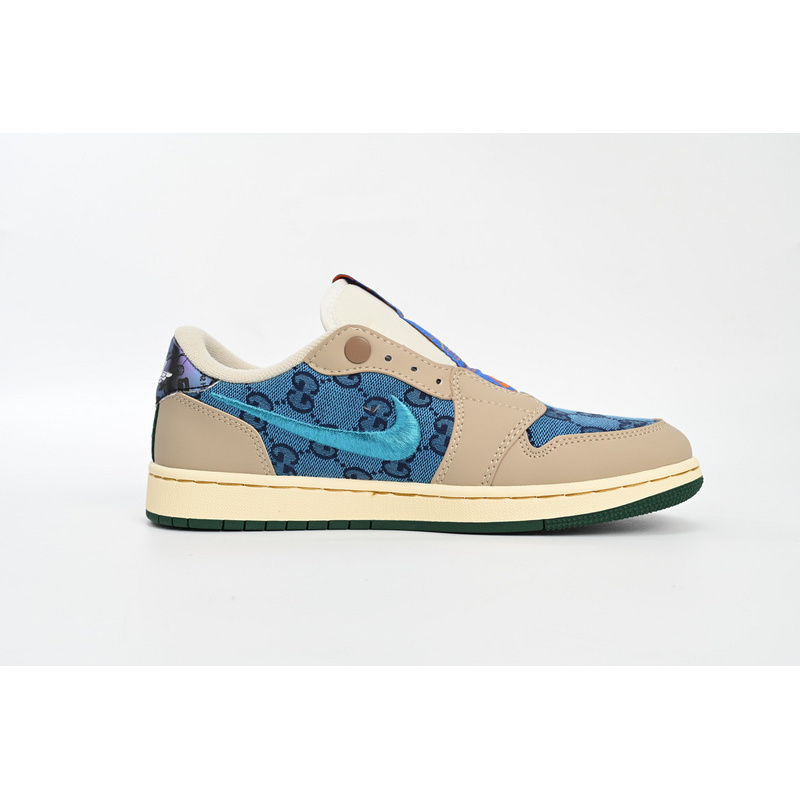 Q3 Air Jordan 1 Low Blue Sports