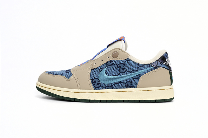 Q3 Air Jordan 1 Low Blue Sports