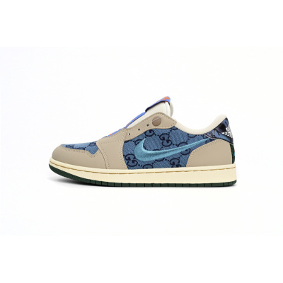 Q3 Air Jordan 1 Low Blue Sports 01