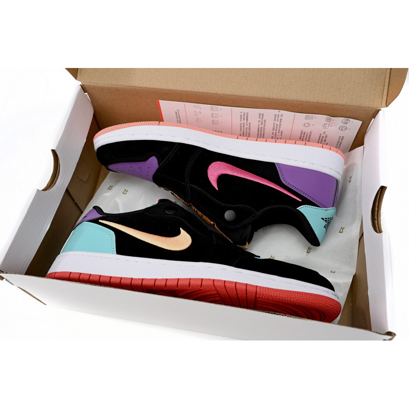 Q3 Air Jordan 1 Low Candy Mandarin Duck