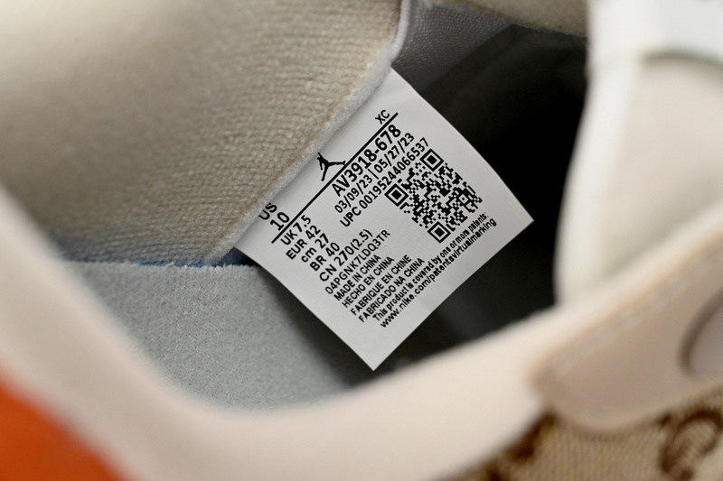 Q3 Air Jordan 1 Low Crushed Orange