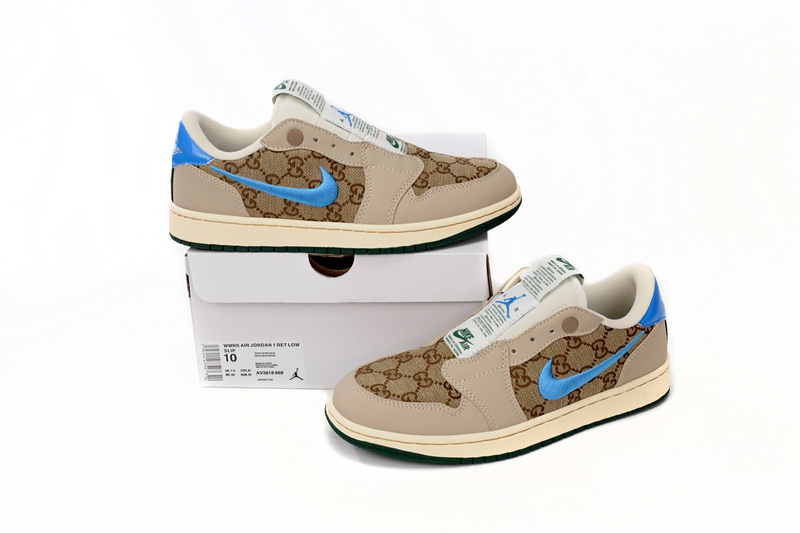 Q3 Air Jordan 1 Low Crushed Orange