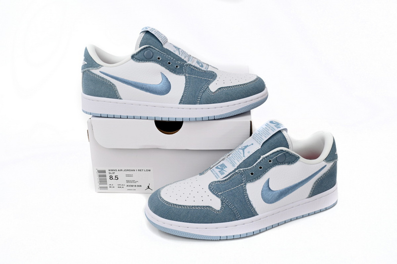 Q3 Air Jordan 1 Low Denim Blue