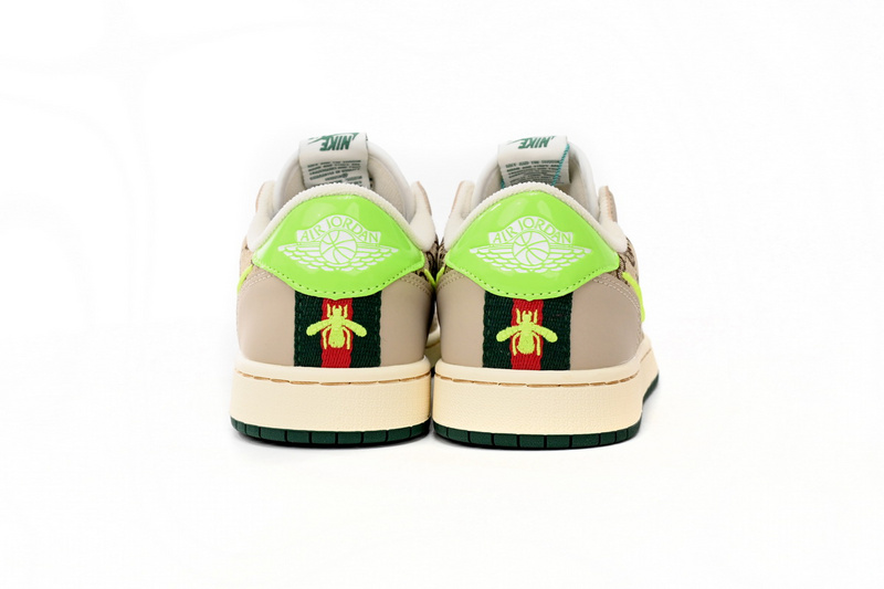 Q3 Air Jordan 1 Low Fluorescent Green