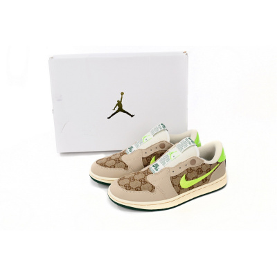 Q3 Air Jordan 1 Low Fluorescent Green 02