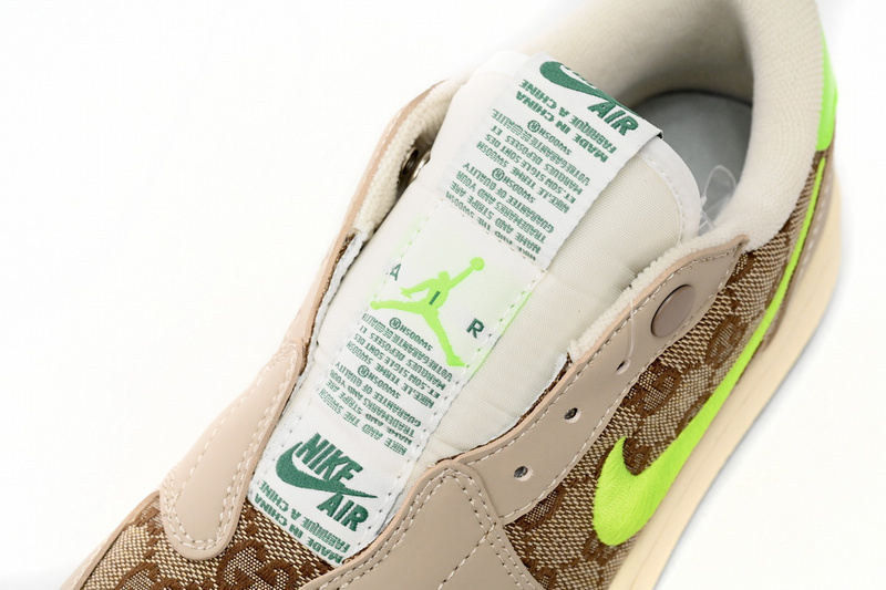 Q3 Air Jordan 1 Low Fluorescent Green