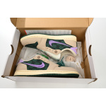 Q3 Air Jordan 1 Low Green Purple