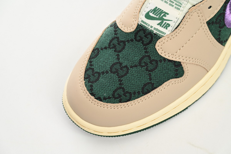 Q3 Air Jordan 1 Low Green Purple