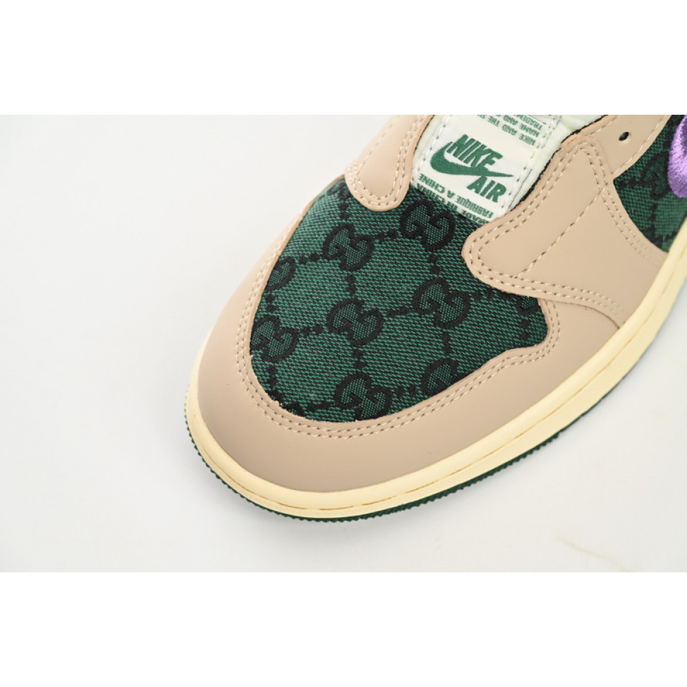 Q3 Air Jordan 1 Low Green Purple