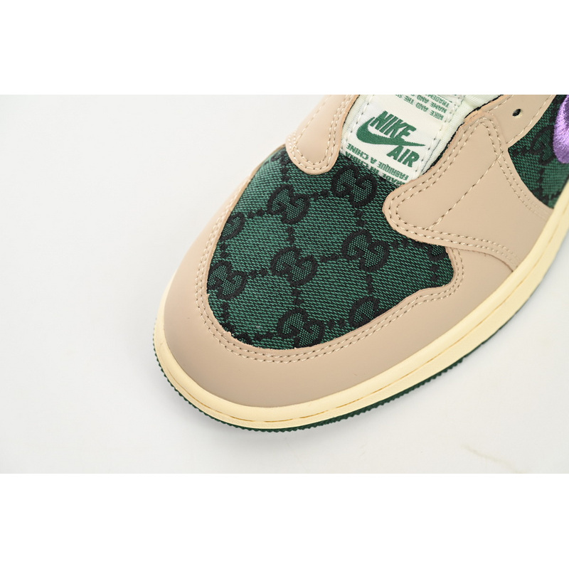 Q3 Air Jordan 1 Low Green Purple