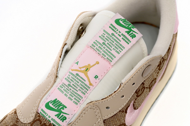 Q3 Air Jordan 1 Low Gucci Powder