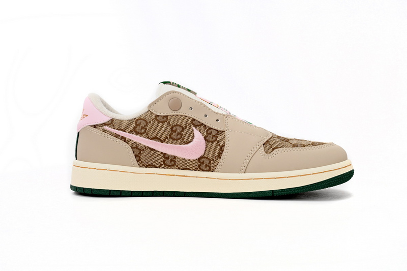 Q3 Air Jordan 1 Low Gucci Powder