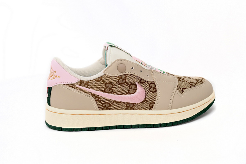 Q3 Air Jordan 1 Low Gucci Powder