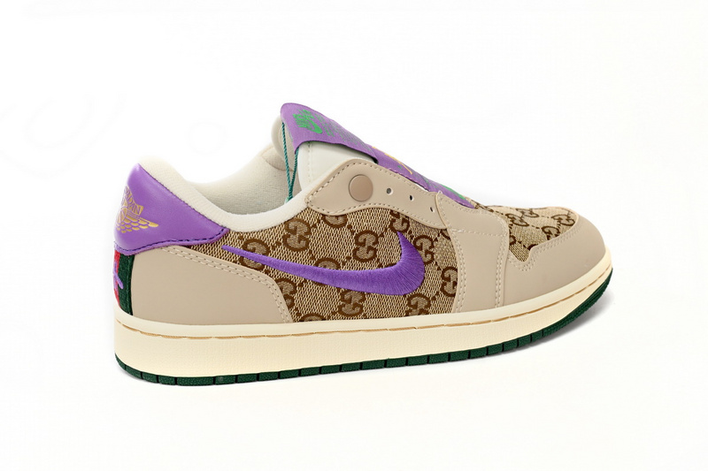 Q3 Air Jordan 1 Low Guchi Purple