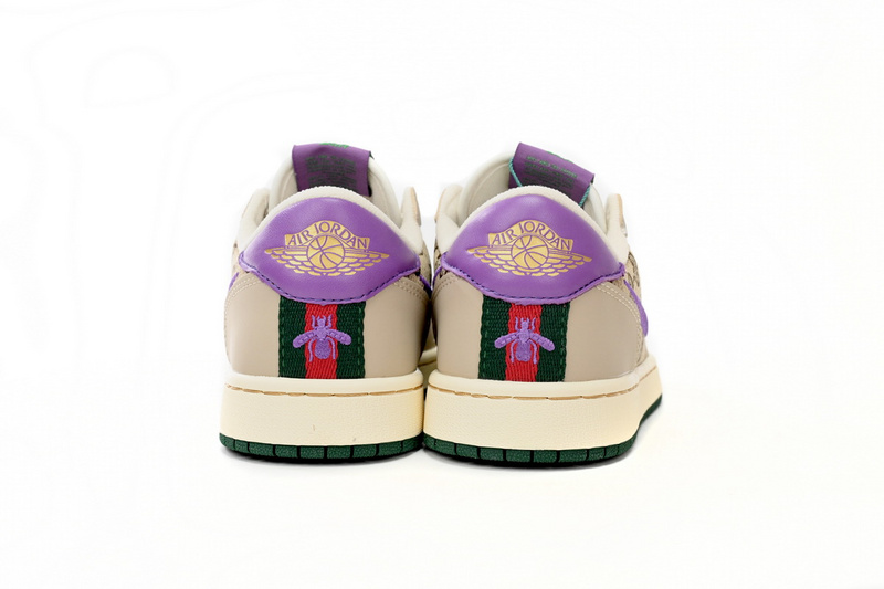Q3 Air Jordan 1 Low Guchi Purple