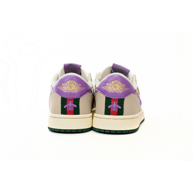Q3 Air Jordan 1 Low Guchi Purple