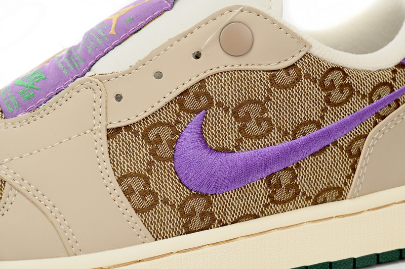 Q3 Air Jordan 1 Low Guchi Purple