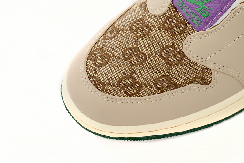 Q3 Air Jordan 1 Low Guchi Purple