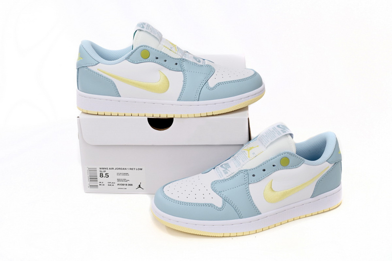 Q3 Air Jordan 1 Low Light Green