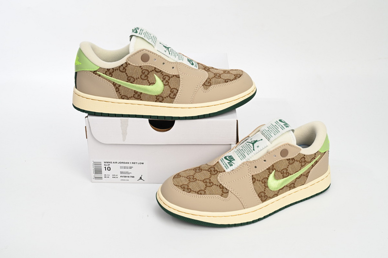 Q3 Air Jordan 1 Low Matcha Green