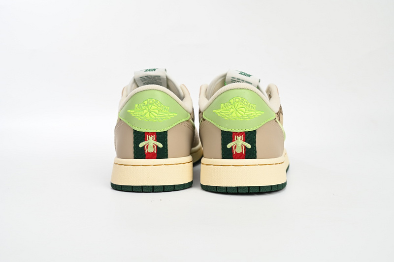 Q3 Air Jordan 1 Low Matcha Green