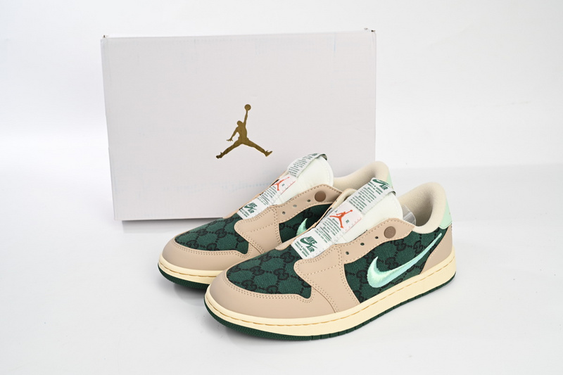 Q3 Air Jordan 1 Low Metallic Green