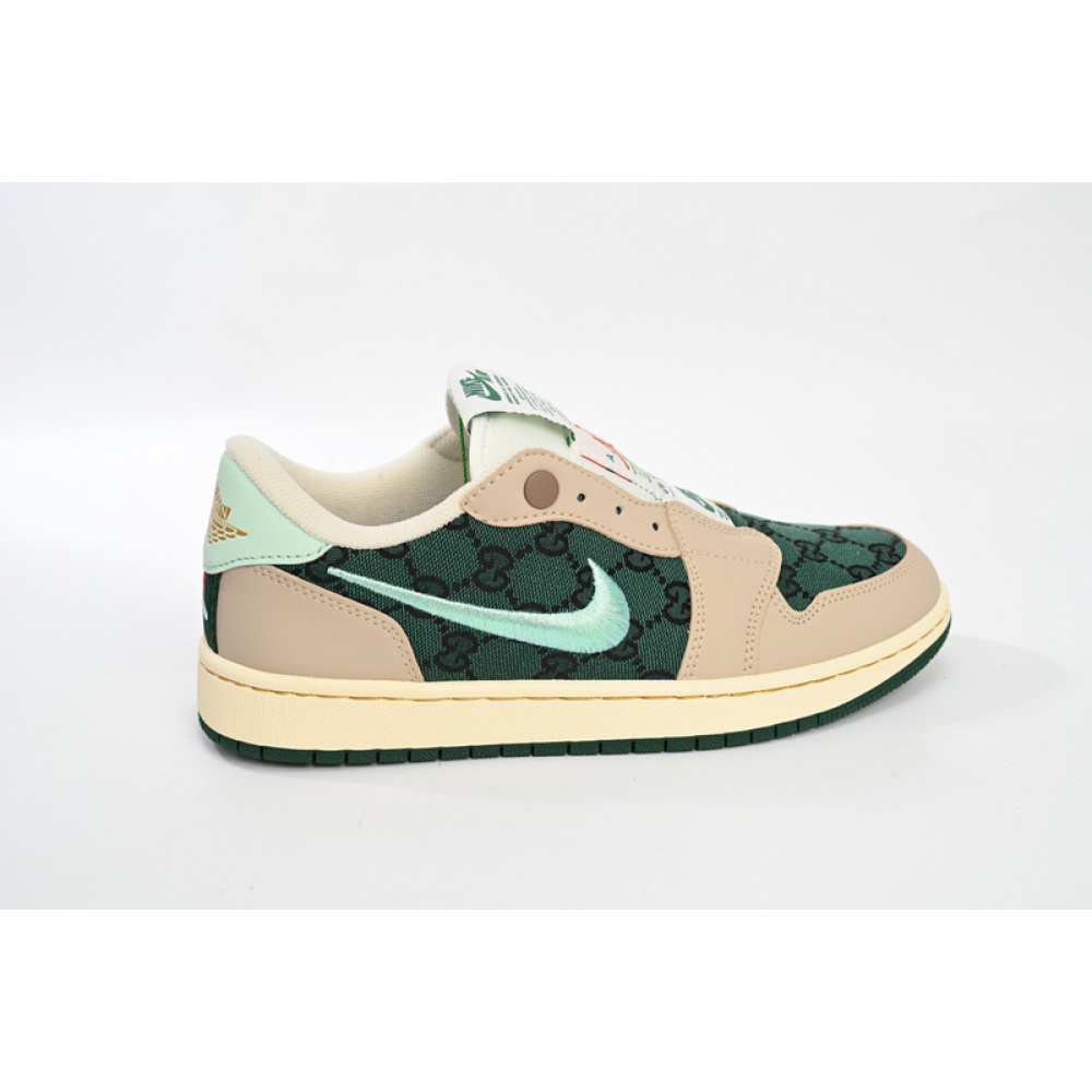 Q3 Air Jordan 1 Low Metallic Green